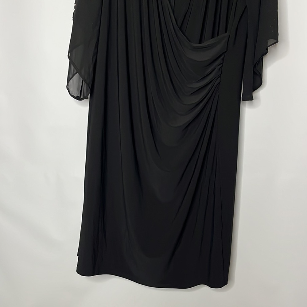 Chaus black Cocktail Dress, Perfect for the Holidays, 1X - Picture 6 of 6